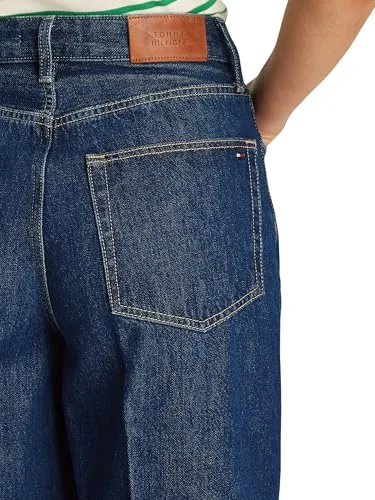 Tommy Hilfiger ▫️ Wide Leg HW A Ace Ww0ww44360 - Calças de perna larga HW A Ace WW0WW44360 para mulher 3