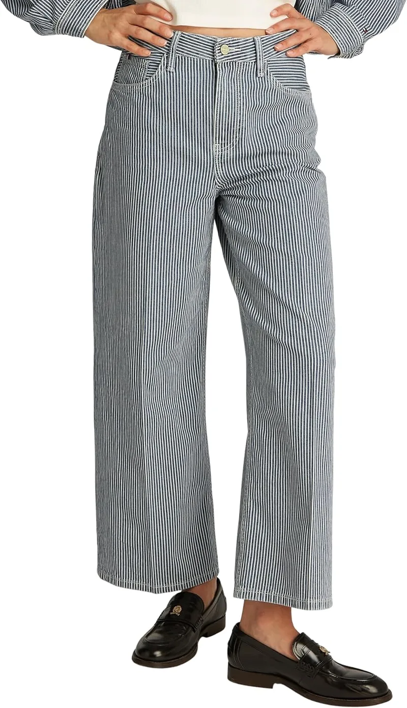 Tommy Hilfiger ▫️ Perna larga HW A Jaz Ww0ww46155 - Perna larga para mulher HW A JAZ WW0WWW46155