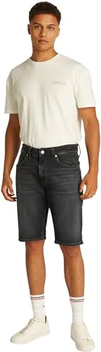Tommy Jeans ▫️ Calças de ganga curtas para homem - Shorts Ronnie Wide Leg 5