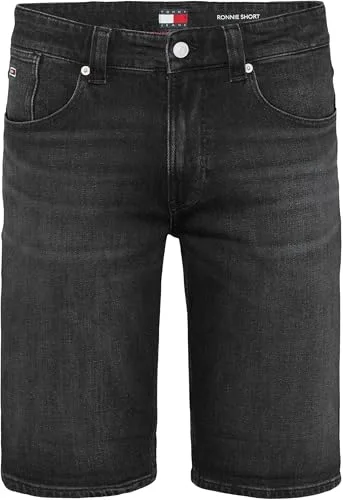 Tommy Jeans ▫️ Calças de ganga curtas para homem - Shorts Ronnie Wide Leg 6