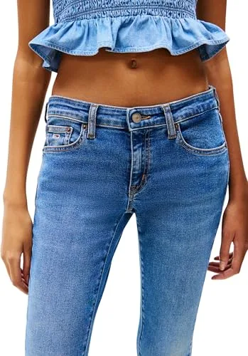 Tommy Jeans ▫️ Sophie LW Skn Bi0234 Dw0dw20668 - Justa para mulher 3