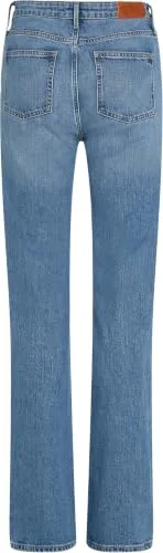 Tommy Hilfiger ▫️ Calças de ganga para mulher, corte bootcut, modelo UMA, tamanho médio 6
