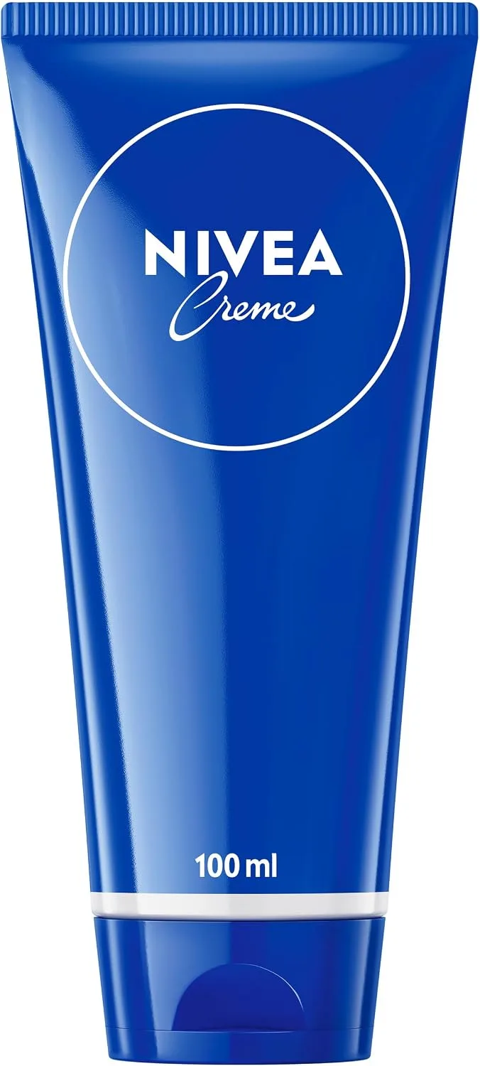 Beiersdorf ▫️ NIVEA Creme em Tubo Cuidado Universal, Creme Hidratante Clássico para todos os tipos de pele, cuidado da pele enriquecido com Eucerit, um ingrediente compatível com a pele (100 ml)