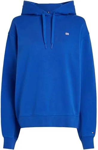 Tommy Hilfiger ▫️ Hoodie para mulher, com bandeira contrastante, corte regular 5