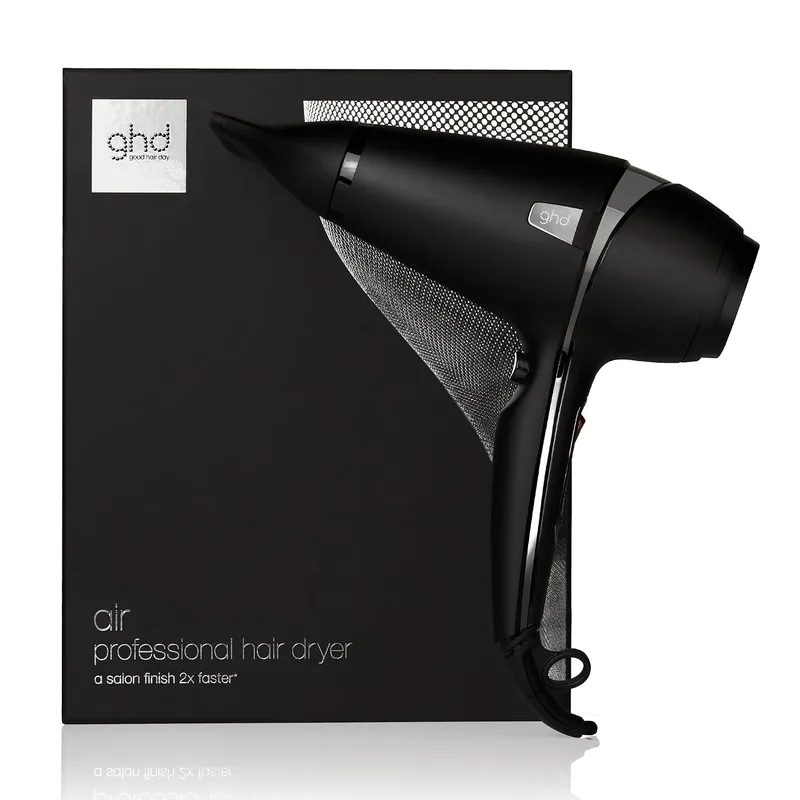 ghd ▫️ Air - Secador de cabelo profissional com um potente motor de 2 100 W | Tecnologia iônica avançada para uma secagem rápida, suave e com um acabamento digno de um salão de beleza - Para todos os tipos de cabelo - (Ficha europeia)
