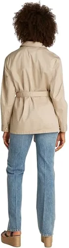 Tommy Hilfiger ▫️ Casaco tipo camisa para mulher, modelo «Gold Button Utility», com bolsos no peito 2