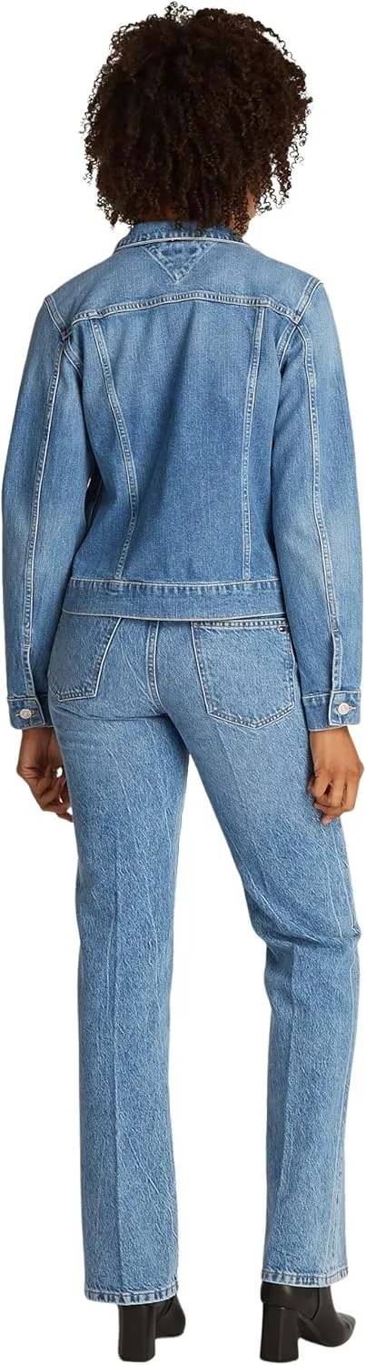 Tommy Hilfiger ▫️ Casaco de ganga para mulher Uma Slim Fit