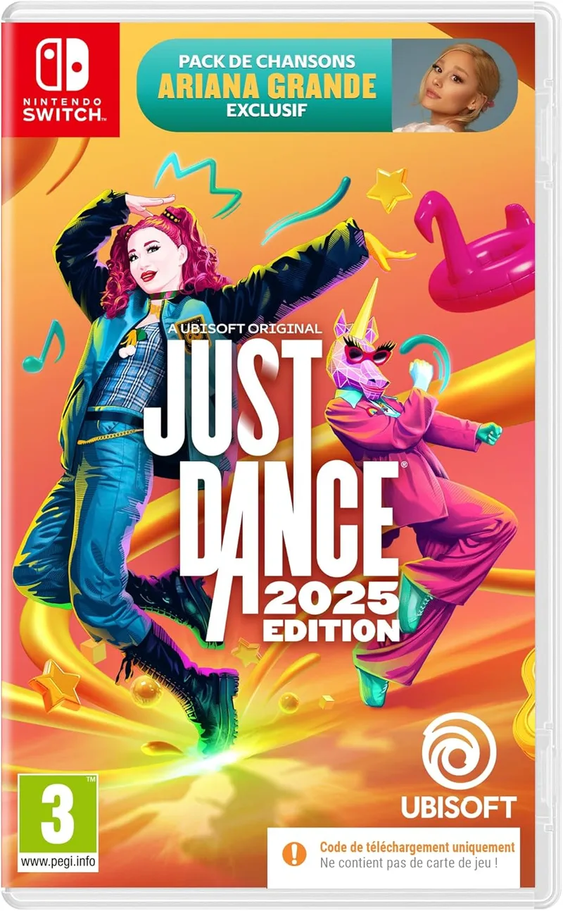 Ubisoft ▫️ Just Dance 2025 Edition videojogo para Switch - Marca: - EAN: 3307216295716