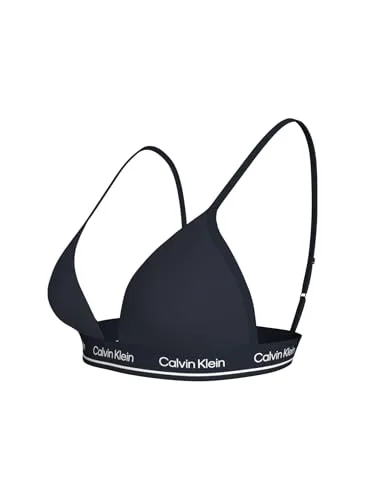 Calvin Klein ▫️ Top de biquíni para mulher Triangle-Rp com logótipo na cintura 2