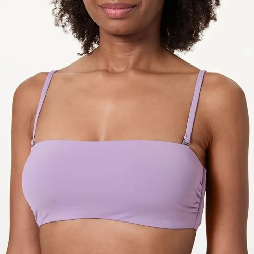 Calvin Klein ▫️ Top de biquíni tipo bandeau para mulher com enchimento removível 2