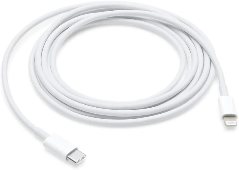 Apple ▫️ Cabo USB-C para conector Lightning (2 m) ​​​​​​​