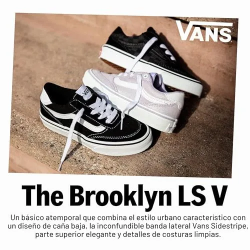 Vans ▫️ Ténis Brooklyn LS unissexo para crianças 7