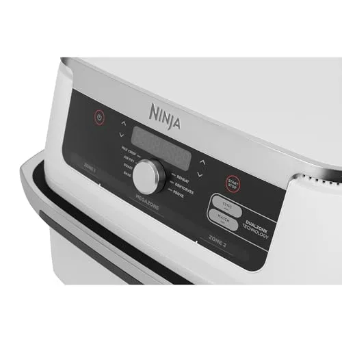 Ninja ▫️ Foodi FlexDrawer, Fritadeira de Ar Quente com Zona Flex, Branca 3