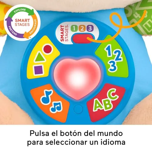 Fisher-Price ▫️ Cachorrinho Smart Stages «Rie e Aprende», multilingue 4