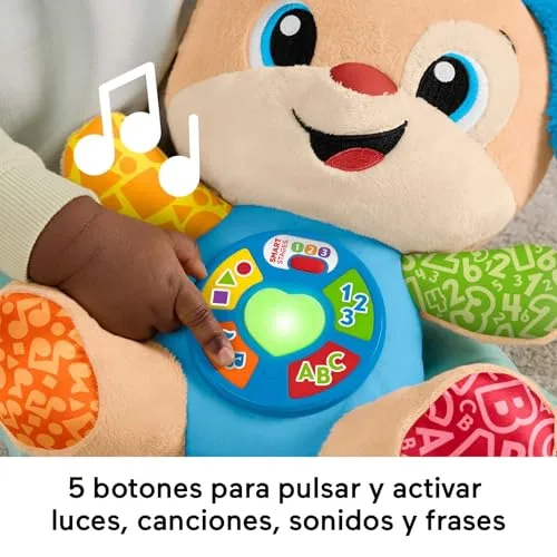 Fisher-Price ▫️ Cachorrinho Smart Stages «Rie e Aprende», multilingue 5