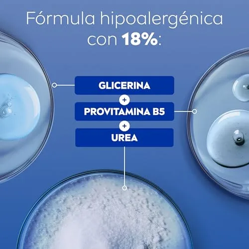 NIVEA ▫️ Repara & Cuida Creme hidratante para o corpo, rosto e mãos (1 x 400 ml), creme hidratante com glicerina e ureia, 72 horas de hidratação para pele extremamente seca e áspera 4
