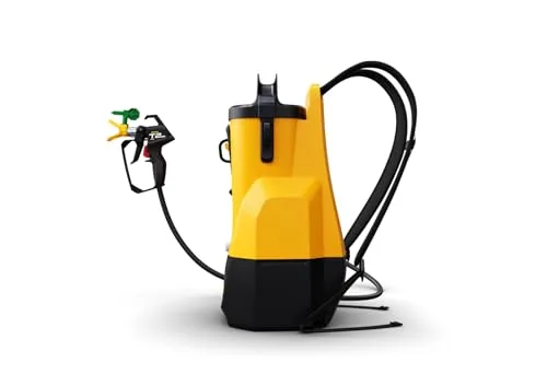 Wagner ▫️ Sistema de pulverização de tinta com bateria Control Pro 300 Move 18V Baretool - Livre e flexível: confortável como mochila, fixo no chão ou portátil na mão * SEM bateria nem carregador* 2