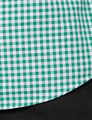 GANT ▫️ Camisa Reg Classic Poplin Gingh SS para homem 4