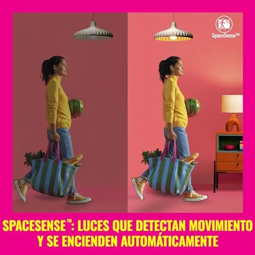 WiZ ▫️ Lâmpada Smart LED A60, Branco Quente a Branco Frio, Casquilho E27, 60 W, 806 lúmenes, regulável, compatível com Alexa, Google Assistant e Apple Home, embalagem de 1 unidade 4