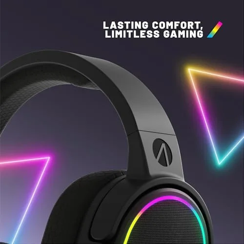 STEALTH ▫️ Auscultadores de jogos premium Panther LED - Compatíveis com Xbox, PS4/PS5, Switch e PC 4