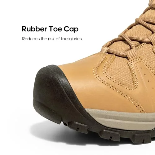 NORTIV 8 ▫️ Botas de montanha para homem, impermeáveis, leves, para trekking e caminhadas ao ar livre, antiderrapantes 3