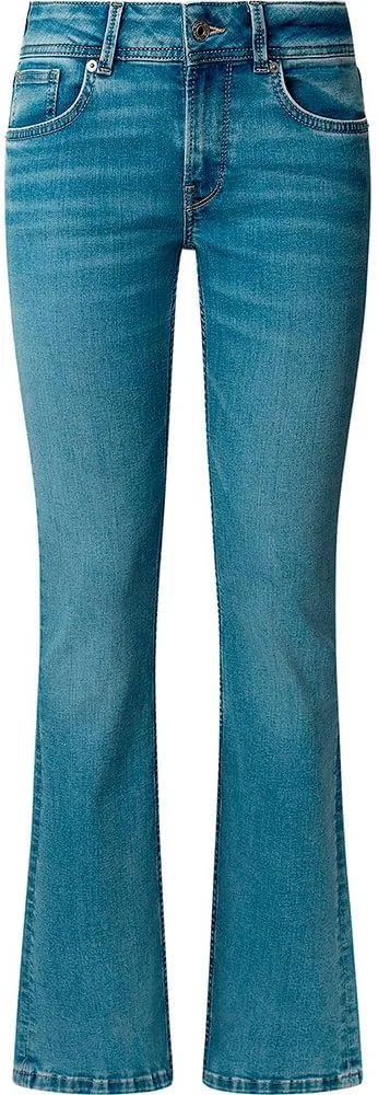 Pepe Jeans ▫️ Flare LW Pimlico - Calças unissexo para adulto
