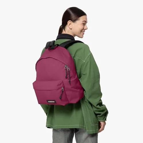 EASTPAK ▫️ Mochilas acolchoadas Pak'R Wine Burgundy, bordô, Tamanho único, Mochilas acolchoadas PAK'R Wine Burgundy 6