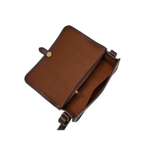 Fossil ▫️ Mala Zoey em pele, algodão ou poliéster para mulher 3
