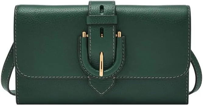 Fossil ▫️ Harwell, Mala a tiracolo para mulher, Verde
