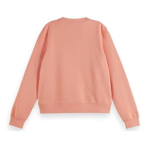 Scotch & Soda ▫️ Chest Artwork Fitted Sweatshirt Camisola para mulher 3