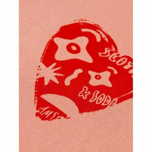 Scotch & Soda ▫️ Chest Artwork Fitted Sweatshirt Camisola para mulher 4