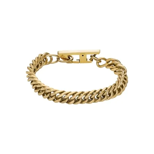 Diesel ▫️ Pulseira em aço com fecho em D para homem 4