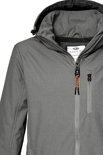 G.I.G.A. DX ▫️ Gs 82 Mn Sftshll Jckt Casaco softshell/casaco de exterior com capuz e fecho de correr para homem 5