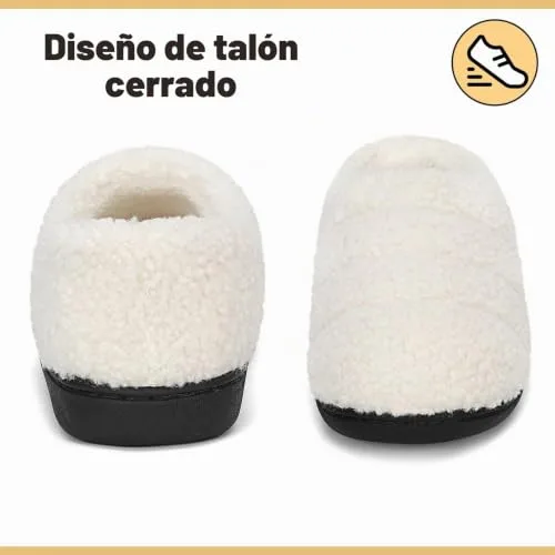 Mishansha ▫️ Chinelos de Casa Unissexo de Inverno Quentes, Tamanhos 36-47 5