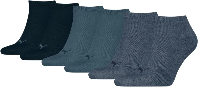 PUMA ▫️ Ténis Invisible - Meias curtas unissexo, embalagem de 3