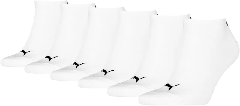 PUMA ▫️ Invisible sneaker - Meias unissexo para os tornozelos, embalagem com 3 unidades