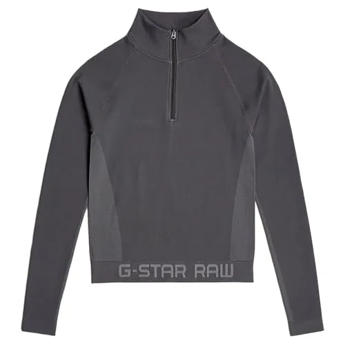 G-STAR ▫️ Mulher Camisola com fecho sem costuras 4