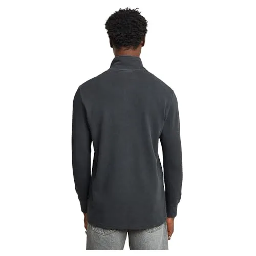 G-STAR ▫️ Camisola Overdyed Half Zip Tweeter para Homem 2