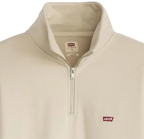 Levi's ▫️ Camisola Original HM com fecho de correr de 1/4 para homem 6