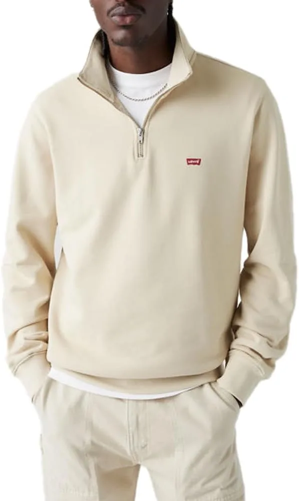 Levi's ▫️ Camisola Original HM com fecho de correr de 1/4 para homem