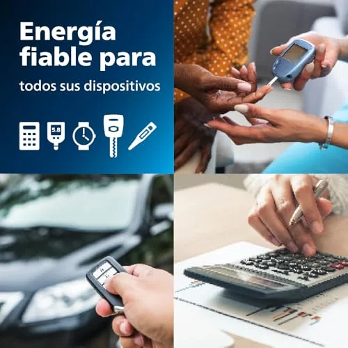 PHILIPS ▫️ Lithium 3 Volt CR2450, pilhas ideais para dispositivos médicos, brinquedos e comandos à distância, embalagem de 10 unidades 2