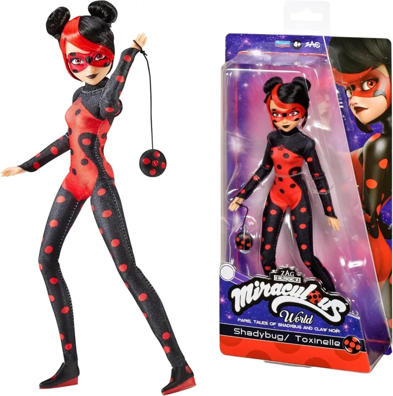 BANDAI ▫️ Bambola articolata - - Mundo Milagroso Paris - Inseto das sombras - 26 cm