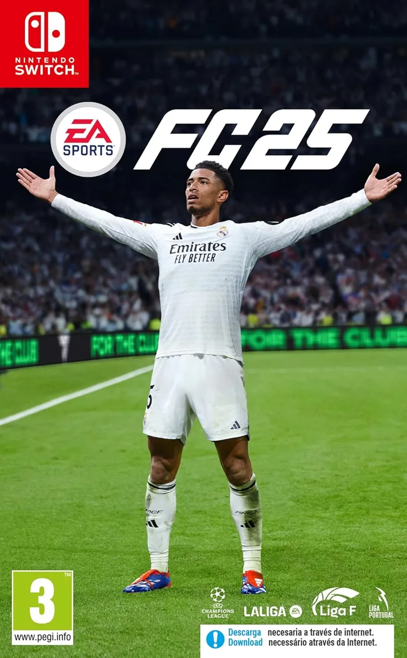 Electronic Arts ▫️ EA SPORTS FC 25 Standard Edition Switch / Switch 2 : Jogos de vídeo : Inglês