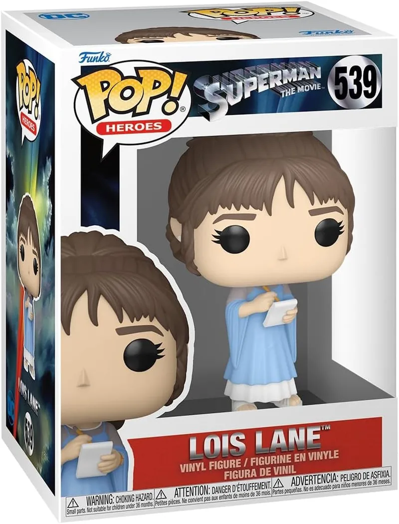 Funko ▫️ Pop! Movies: Super-Homem - (1978) - Lois Lane - Figura de vinil colecionável - Ideia para presente - Produtos oficiais - Brinquedos para crianças e adultos - Fãs de filmes