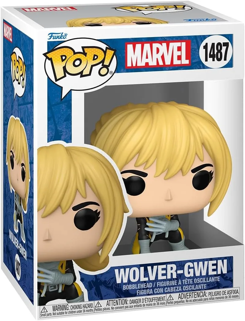 Funko ▫️ Pop! SGGV - Gwenverine - Marvel Comics - Figura de Vinil Colecionável - Ideia para Prenda - Mercadoria Oficial - Brinquedos para Adultos e Crianças - Fãs de Banda Desenhada