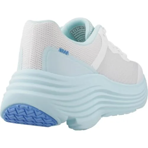 Skechers ▫️ MAX Cushioning Endeavour Canova - Ténis desportivos para mulher, acabamento sintético branco e azul claro, 38 EU 3