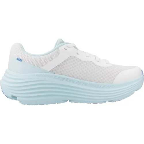 Skechers ▫️ MAX Cushioning Endeavour Canova - Ténis desportivos para mulher, acabamento sintético branco e azul claro, 38 EU 4