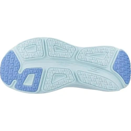 Skechers ▫️ MAX Cushioning Endeavour Canova - Ténis desportivos para mulher, acabamento sintético branco e azul claro, 38 EU 6