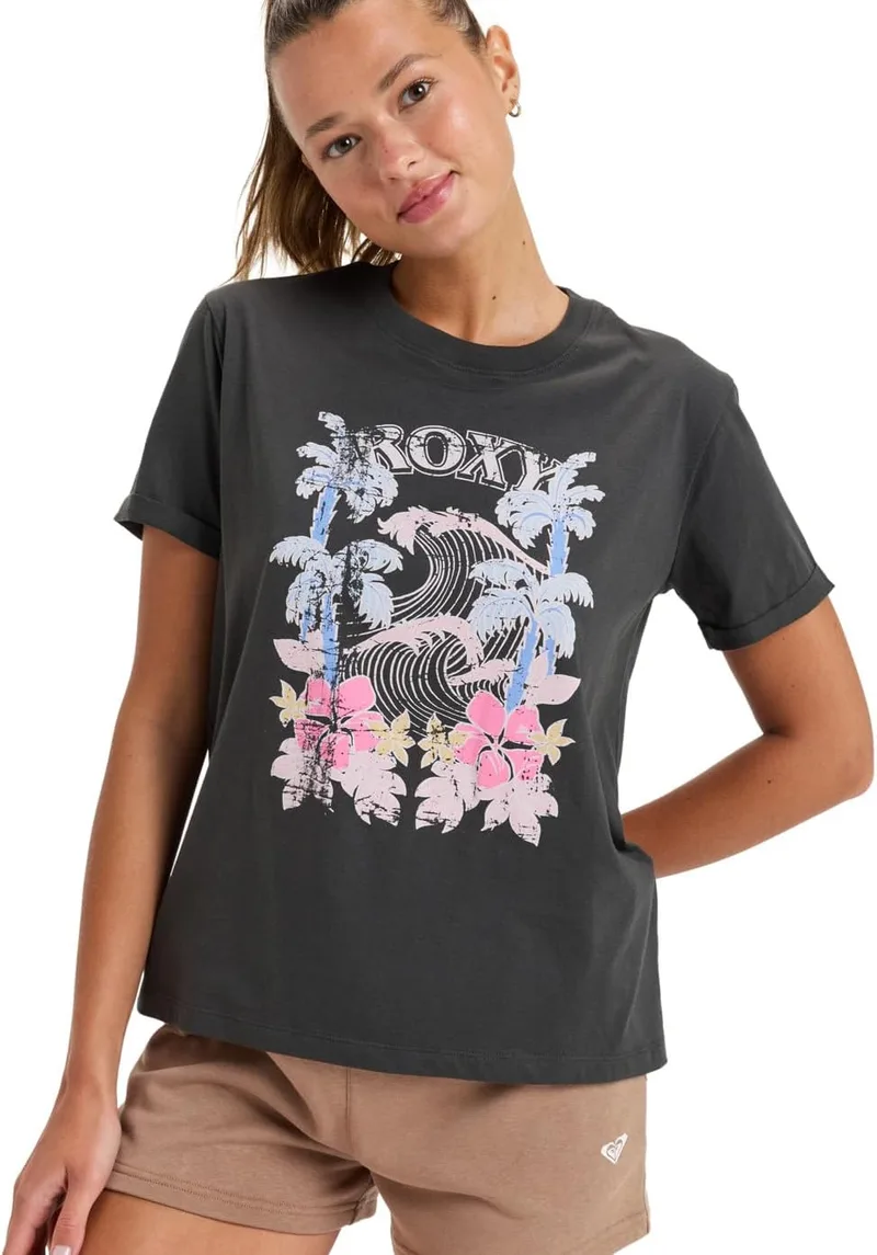 Roxy ▫️ T-Shirt Oceanregular Poster para mulher