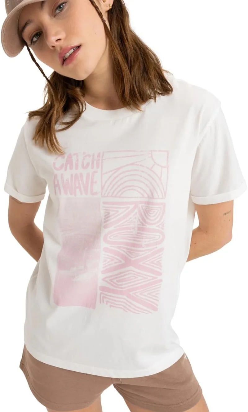 Roxy ▫️ T-Shirt Oceanregular Poster para mulher